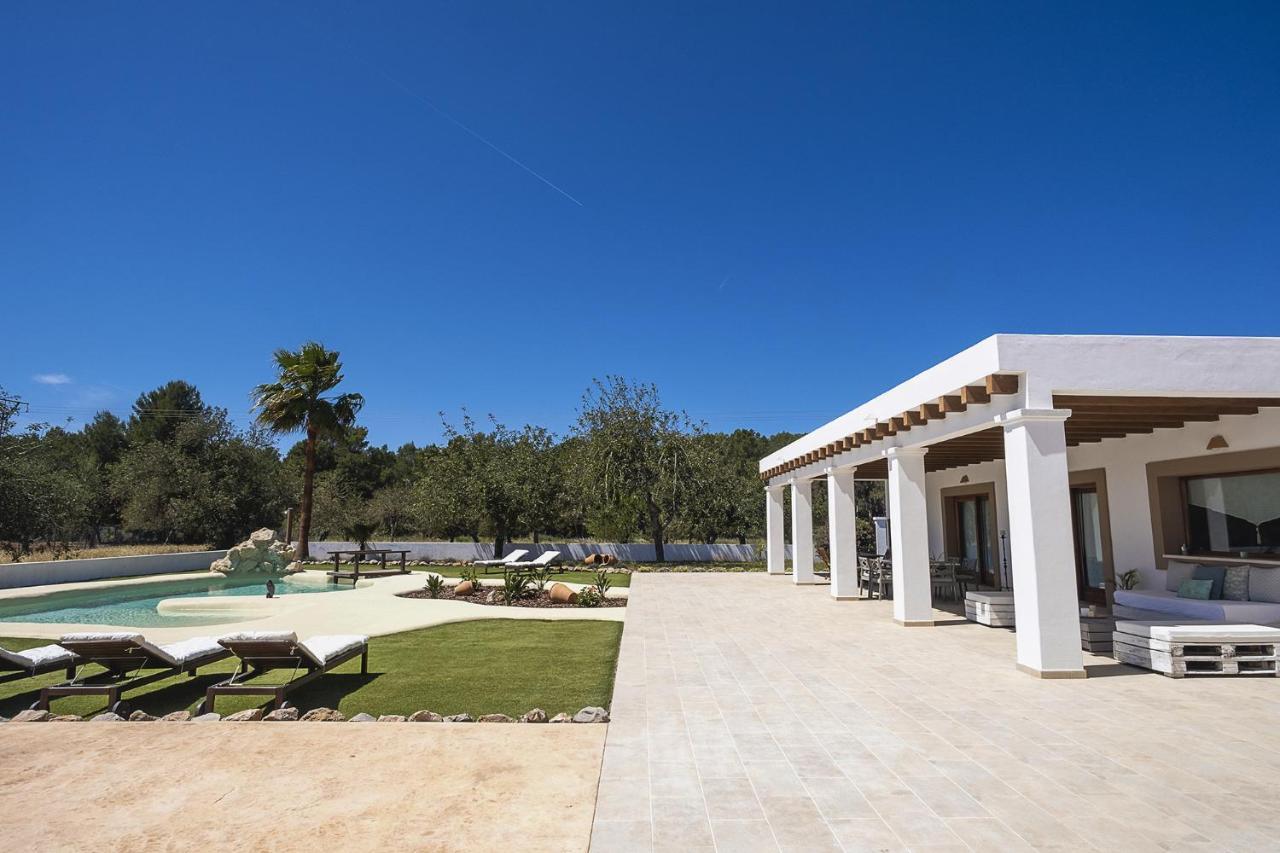 Villa Raco De Sa Vinyeta Sant Llorenc de Balafia Luaran gambar