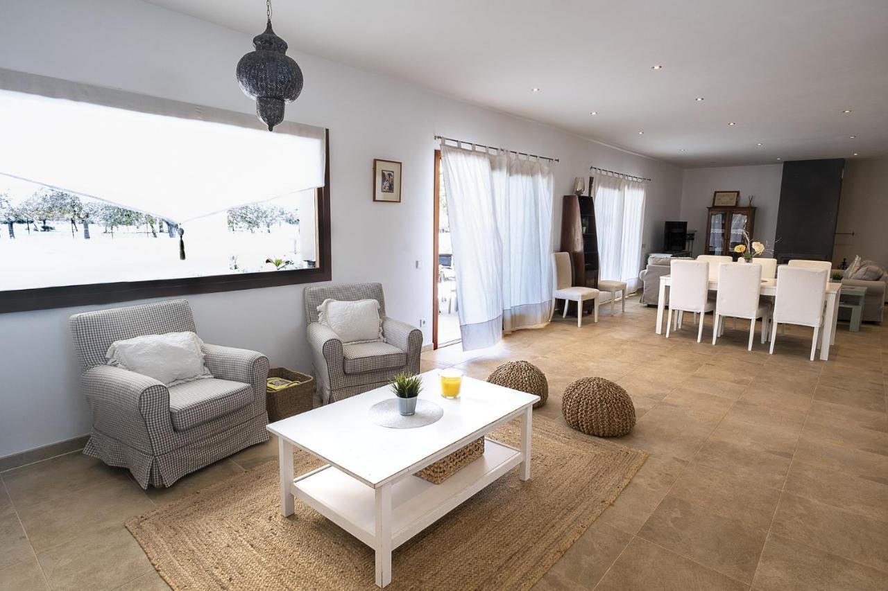 Villa Raco De Sa Vinyeta Sant Llorenc de Balafia Luaran gambar