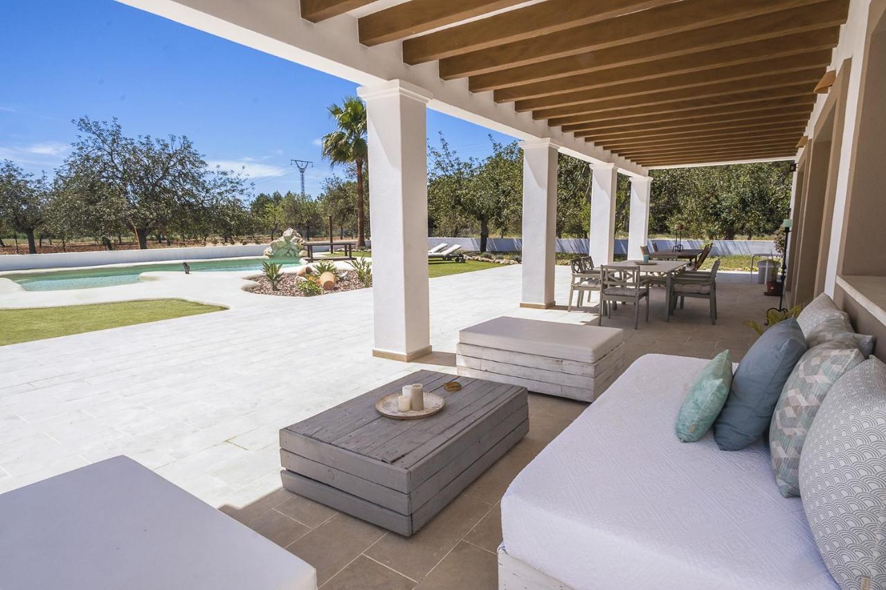 Villa Raco De Sa Vinyeta Sant Llorenc de Balafia Luaran gambar