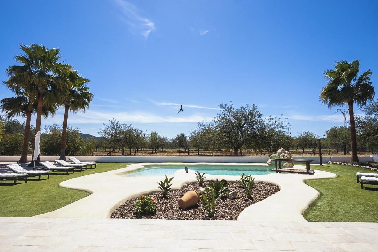Villa Raco De Sa Vinyeta Sant Llorenc de Balafia Luaran gambar