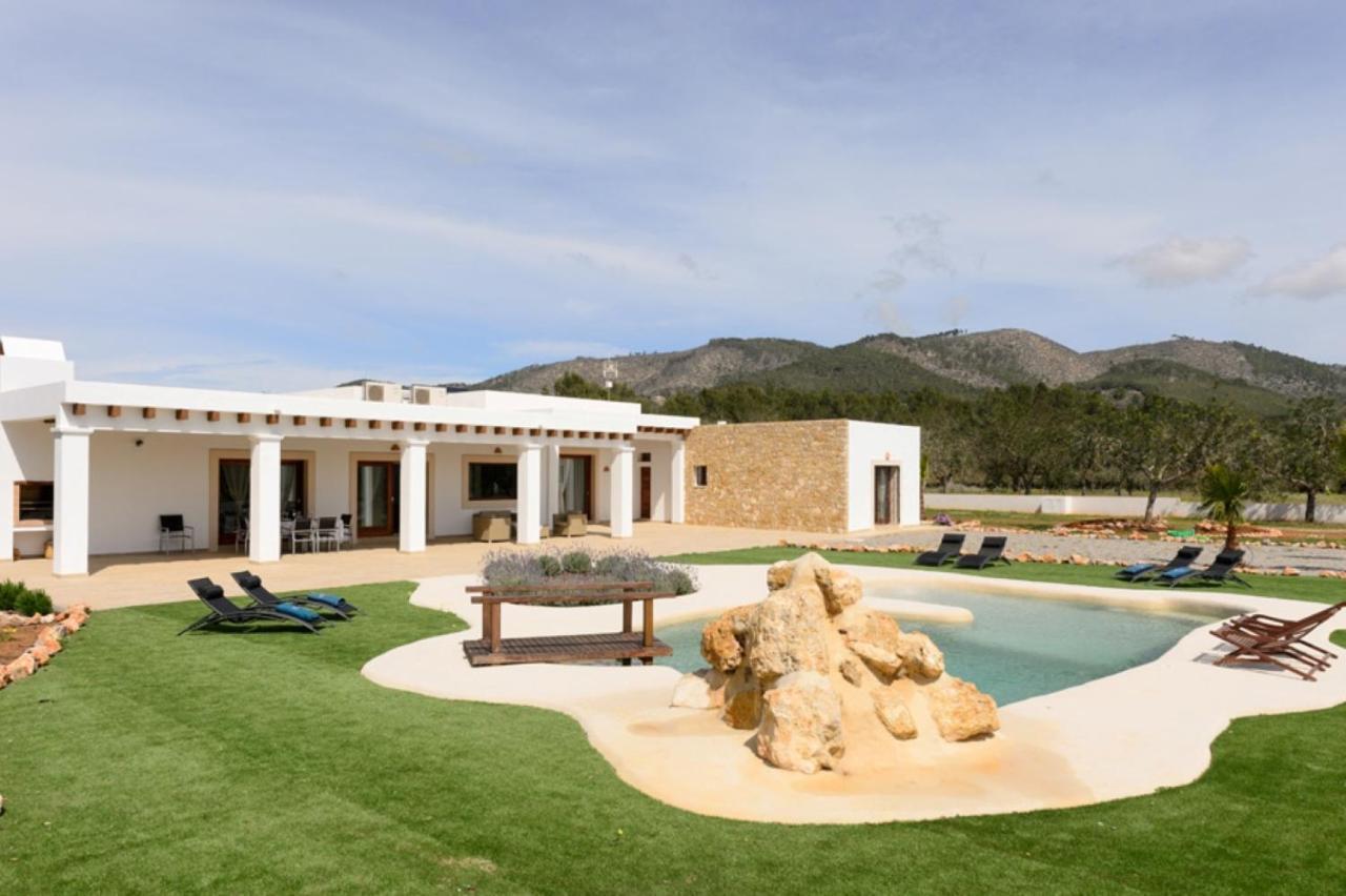 Villa Raco De Sa Vinyeta Sant Llorenc de Balafia Luaran gambar