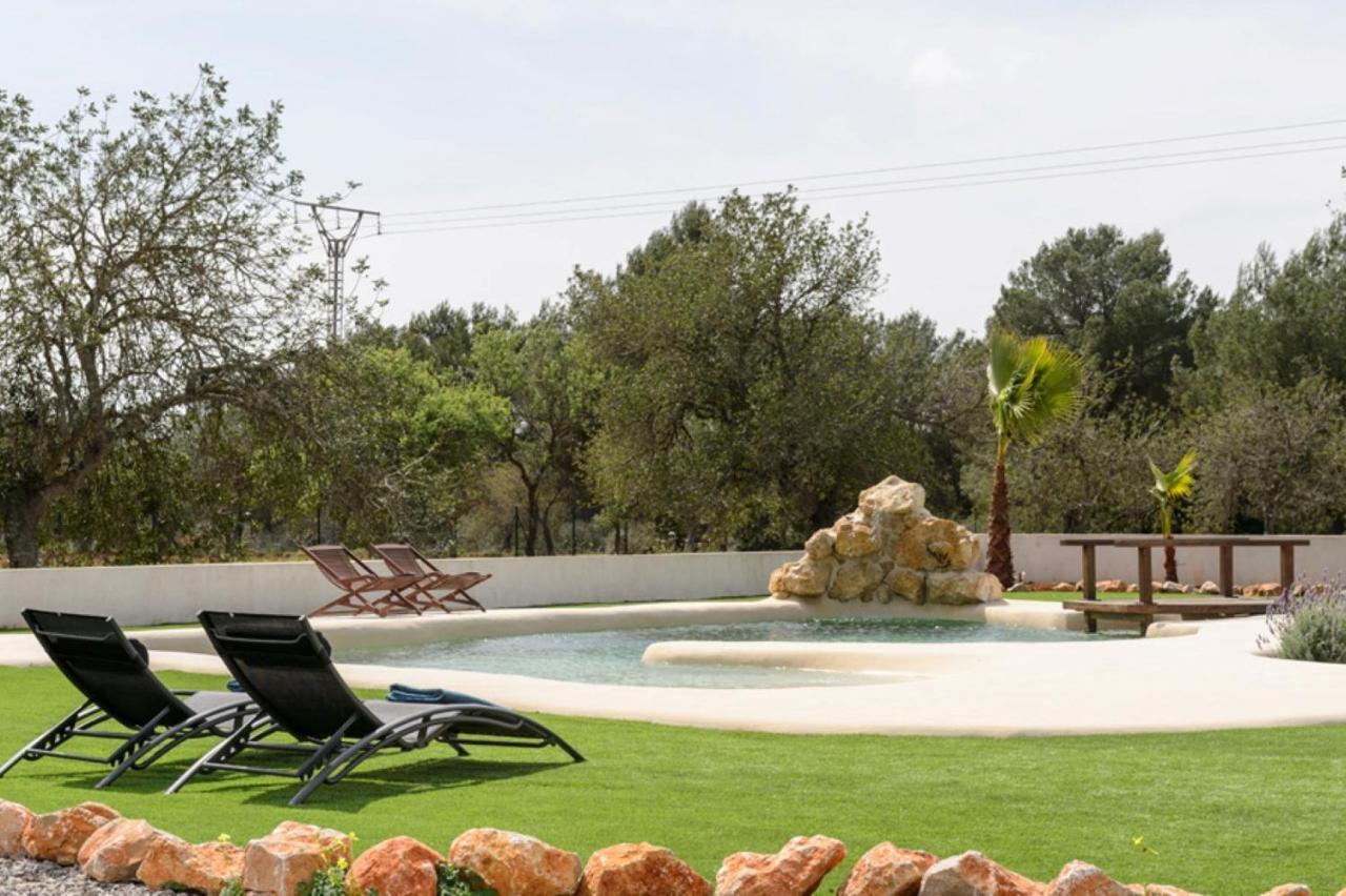 Villa Raco De Sa Vinyeta Sant Llorenc de Balafia Luaran gambar