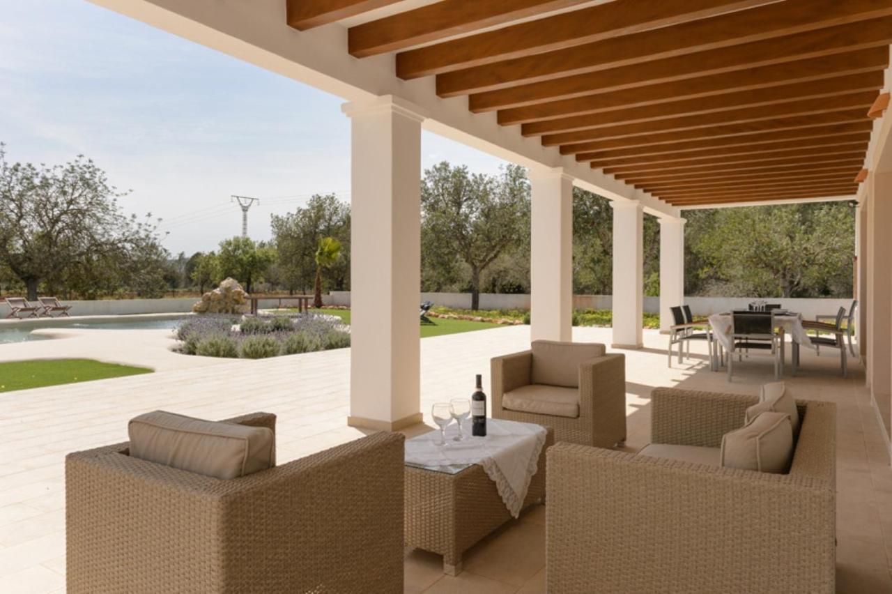 Villa Raco De Sa Vinyeta Sant Llorenc de Balafia Luaran gambar
